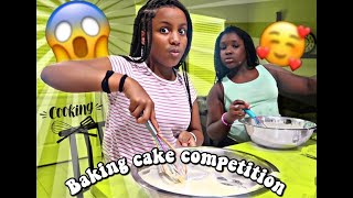 CAKE BAKE OFF WITH MIRAH AND KAM