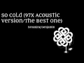 Breaking Benjamin-So Cold 97x Acoustic Version ...