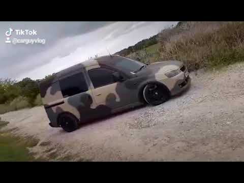 highly modified #vauxhall #combo camouflaged van!
