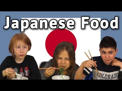 German Kids try Japanese Food (1) / ドイツ人の子供が和食を食べてみます パート1 (字幕版)
