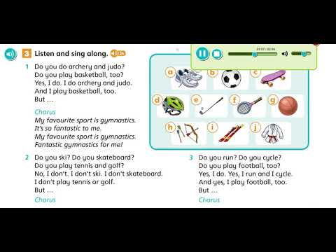 My favourite sport is gymnastics!