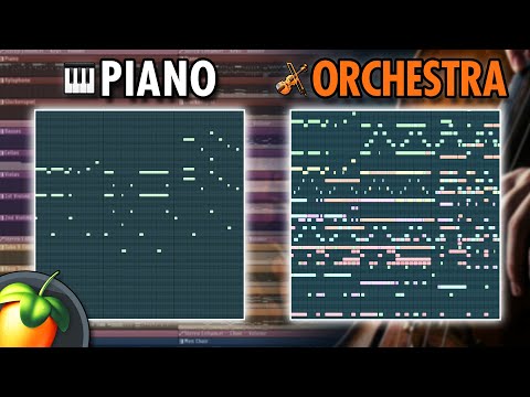 From Piano Idea to Crazy Orchestra in 5 Minutes (How To Write Orchestra Music)
