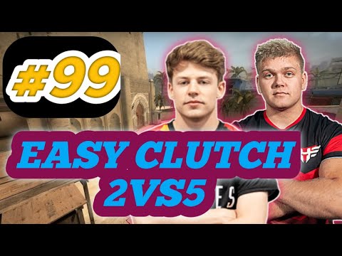 EASY CLUTCH 2VS5 FROM JKS AND BLAMEF VS EG! CS GO BEST MOMENTS | #99