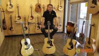 Video thumbnail for Yamaha FG650 v A1M v LL16 | Product Shootout by Big Music Australia
