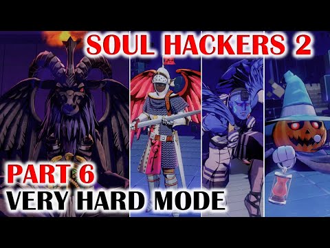 SOUL HACKERS 2 "Very Hard" Difficulty Walkthrough - Part 6 - Subway Line 14 & 2F Axis Sectors