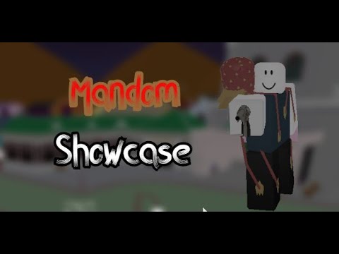 Mandom showcase | Project jojo |Roblox