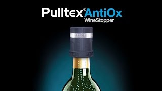 Pulltex Wijnstopper AntiOx - Zwart 