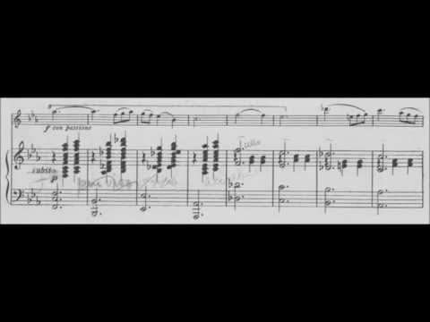 Franz von Vecsey - Valse triste for violin and piano (audio + sheet music)