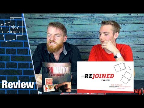 Tornimation (Menny Lindenfeld) & Rejoined Express (Joao Miranda) || Enjoy Magic Review