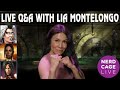 LIVE Q A With Lia Montelongo The Original Sindel From Mortal Kombat 3