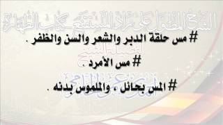 صورة الشرح المطول على زاد المستقنع ـ كتاب الطهارة للشيخ أحمد بن عمر الحازمي 32