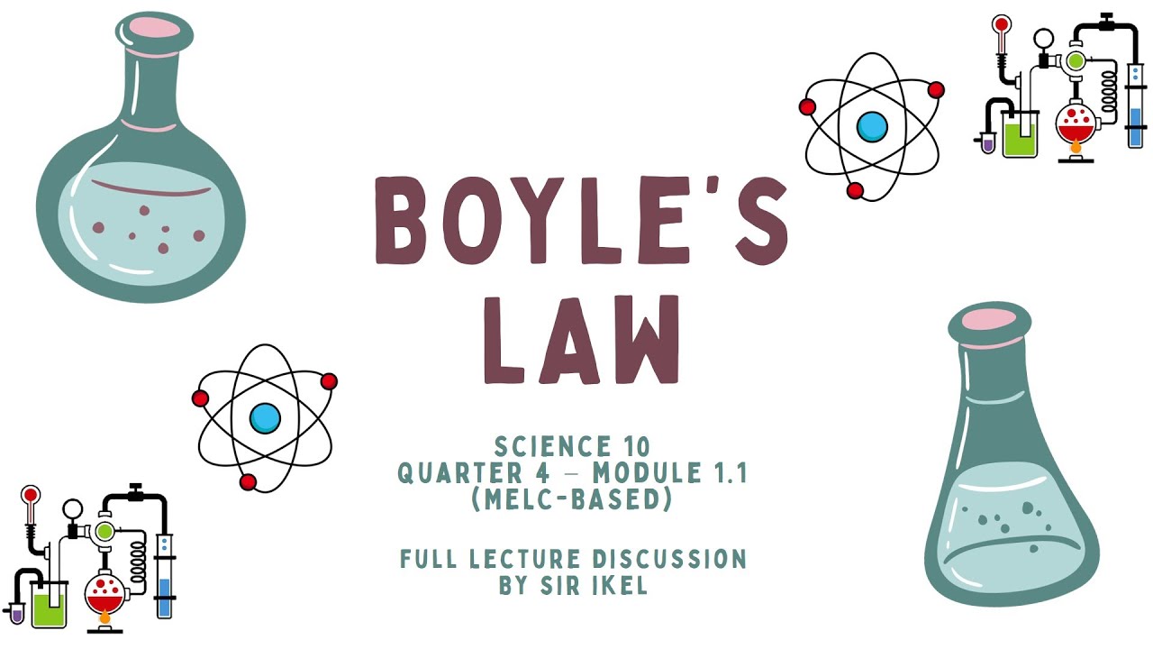 Science 10 - Boyle's Law (Quarter 4: Module 1.1)