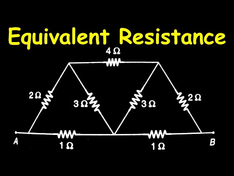 Equivalent Resistance of a Complex Circuit with Series and Parallel Resistors