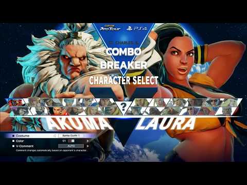 SFV: Scarz Sako vs. EliTheCurry - Combo Breaker 2017 Pools - CPT 2017