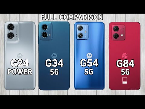 Moto G24 Power Vs Moto G34 5g Vs Moto G54 5g Vs Moto G84 5g | Full Comparison