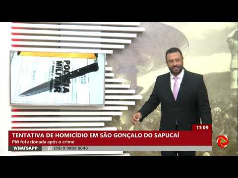 Homem é esfaqueado durante festa do Rosário em São Gonçalo do Sapucaí