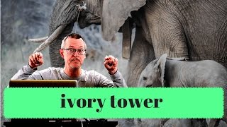 Learn English: Daily Easy English 1069: ivory tower