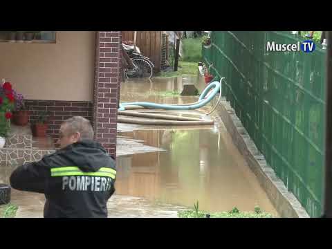 Jurnal MUSCEL TV 03.06.2022 Inundații la Lerești - ploi torențiale