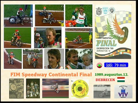 1989.08.12.Speedway Continental final-Debrecen(HUN)