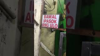 Bawal ipasok ang ulo???
