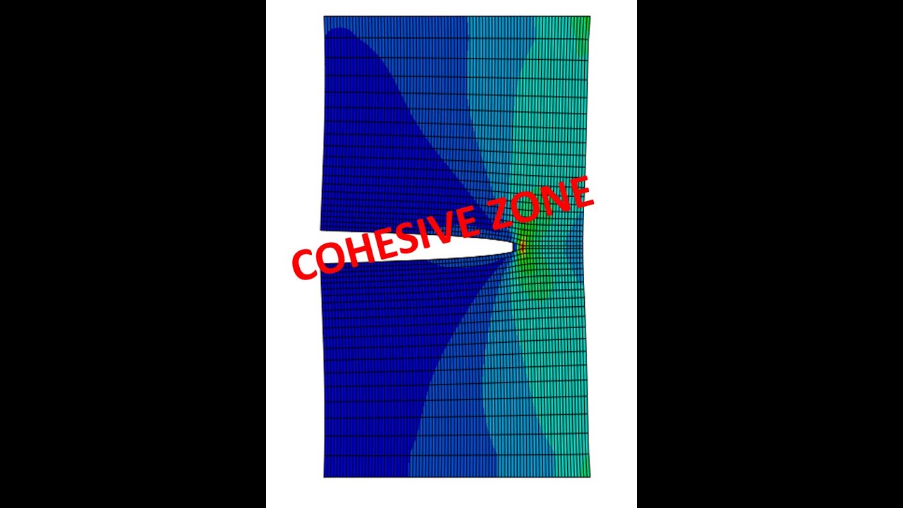 Model Cohesive Zone in ABAQUS (tutorial for beginners)