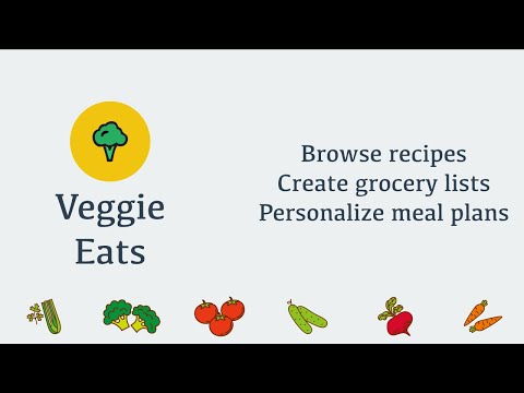 Veggie Eats - Vegetarian Recip video thumbnail