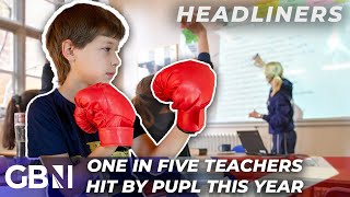 One in five teachers HIT by a pupil this school year! - Its about DISCIPLINE!