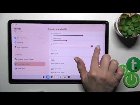 How to Access Notification Melodys in Lenovo Tab P11 Gen 2 - How to Change Pop-Ups Sound