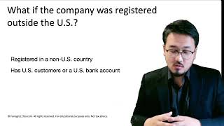 U.S. Bank Account Does Not Make a U.S. LLC: Foreign Company IRS Filing Rules