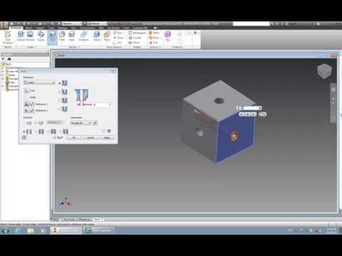 Inventor Cube Tutorial 1