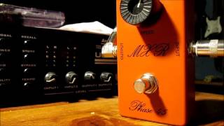 Video thumbnail for MXR Phase 45 Tone Demo by littleredguitars2