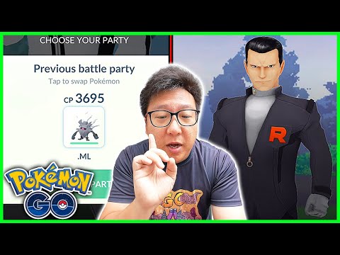 How to Use 1 Pokemon to Solo Giovanni in Pokemon GO