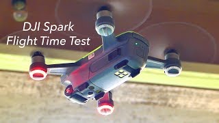 DJI Spark Flight Time Test