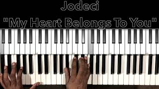 Jodeci &quot;My Heart Belongs To You&quot; Piano Tutorial