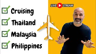 2024 Travel Year in Review (Cruising, Thailand, Malaysia & Philippines)🔴Live