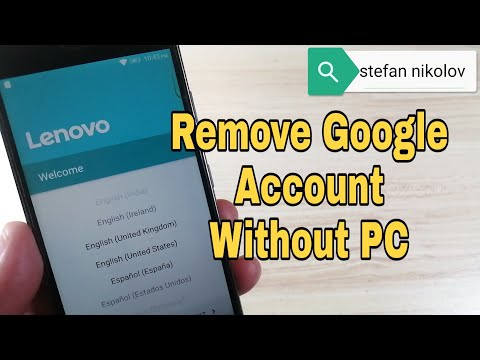 Lenovo K6 K33a48 /K33b36. Remove Google Account, Bypass FRP. Without PC.