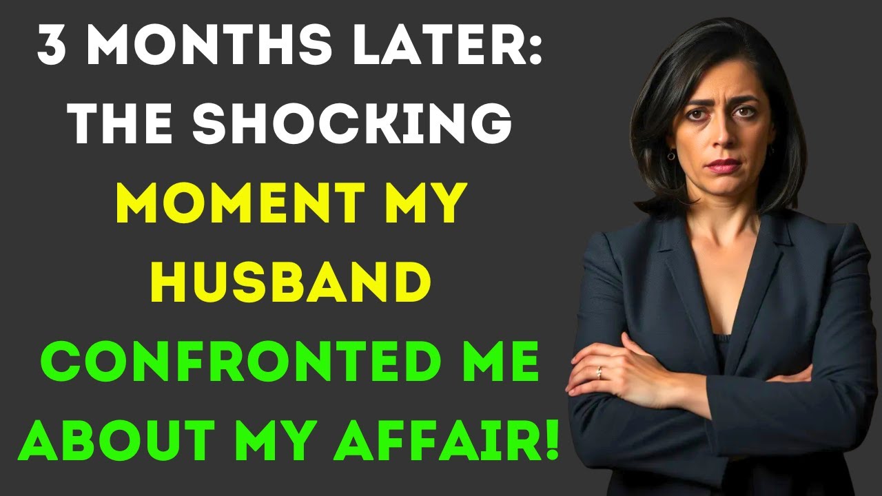 3 Months After My Affair with My Boss Came to Light, My Husband Confronted Me in a Shocking Way