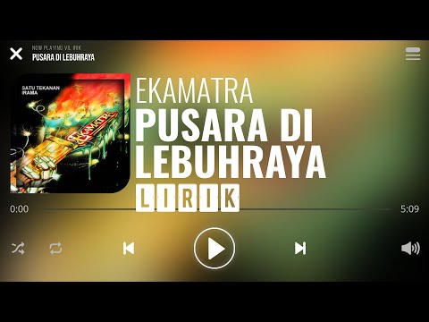 Ekamatra - Pusara Di Lebuhraya [Lirik]