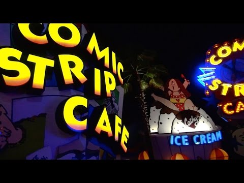 Islands of Adventure 2014 Tour at Night - Universal Orlando Resort
