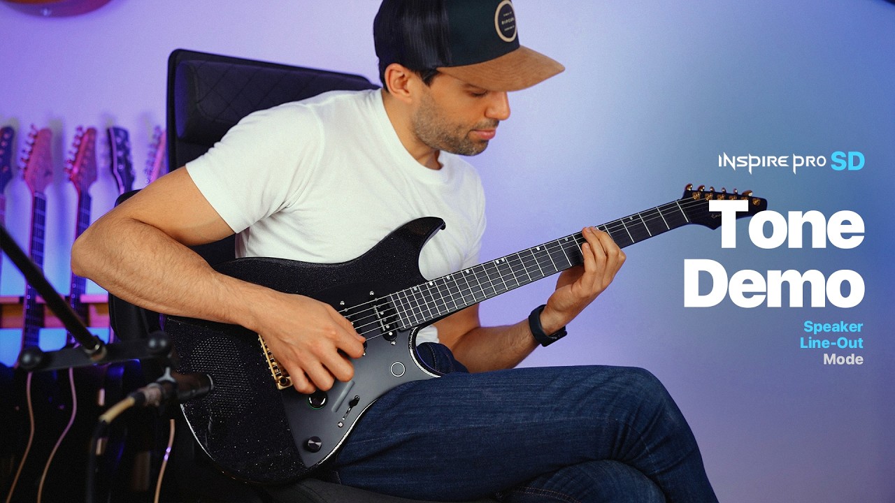ENYA MUSIC Inspire Pro SD Tone Demo | Speaker vs. Line-Out Mode ft. Seymour Duncan Pickups - YouTube