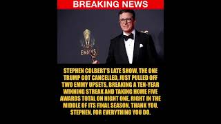 Stephen Colbert’s Canceled Late Show Just Scored Major Emmy Wins