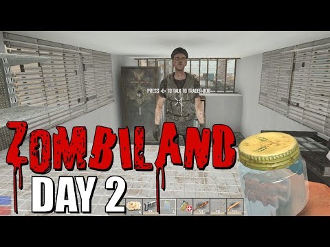 7 Days To Die - ZombiLand - Day 2 Video