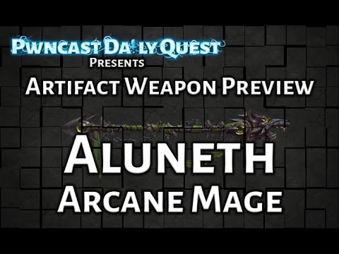 Arcane Mage Artifact Weapon Preview: World of Warcraft Legion Beta
