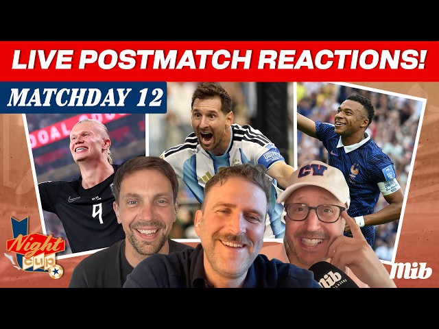 Argentina vs Austria | France vs Iraq | Norway vs Senegal | LIVE! Post Match Reactions I Night Cup