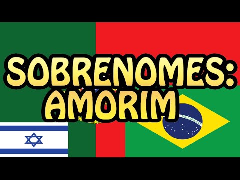 Sobrenomes: Amorim