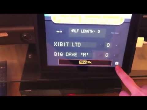 Pocket Scoreboard connected to external display