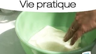 Votre vêtement blanc jaunit? ne vous inquiétez pas !