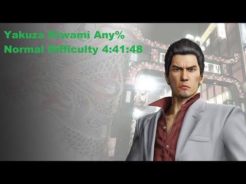 Yakuza Kiwami : Speedrun : Any% : Normal Difficulty 4:41:48