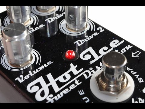 Hot Ice Sweet Distortion Demo Part 1 - A Booster/Overdrive/Distortion pedal from Aleks K Production