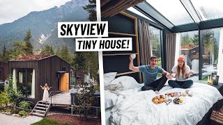 Full Tour of Our Skyview TINY HOUSE CHALET in Italy! + Electric Car Trouble 😭